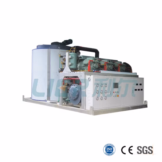 Sistemi di accumulo termico per la raccolta del ghiaccio per soluzioni di edilizia ecologica Macchina per la produzione di ghiaccio industriale