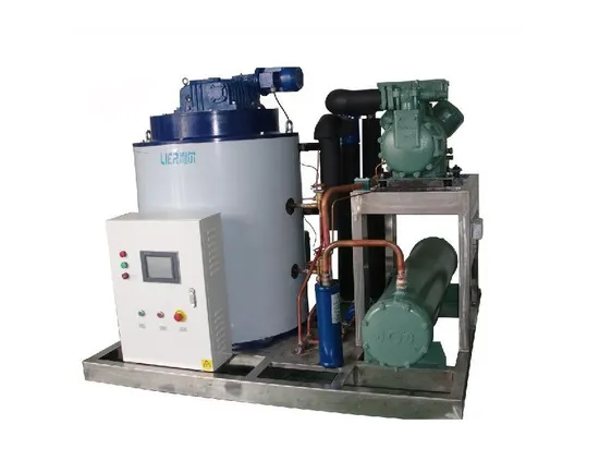 Macchina per il ghiaccio in scaglie intelligente a risparmio energetico di alta qualità e lunga garanzia Lier (300 kg/24 ore